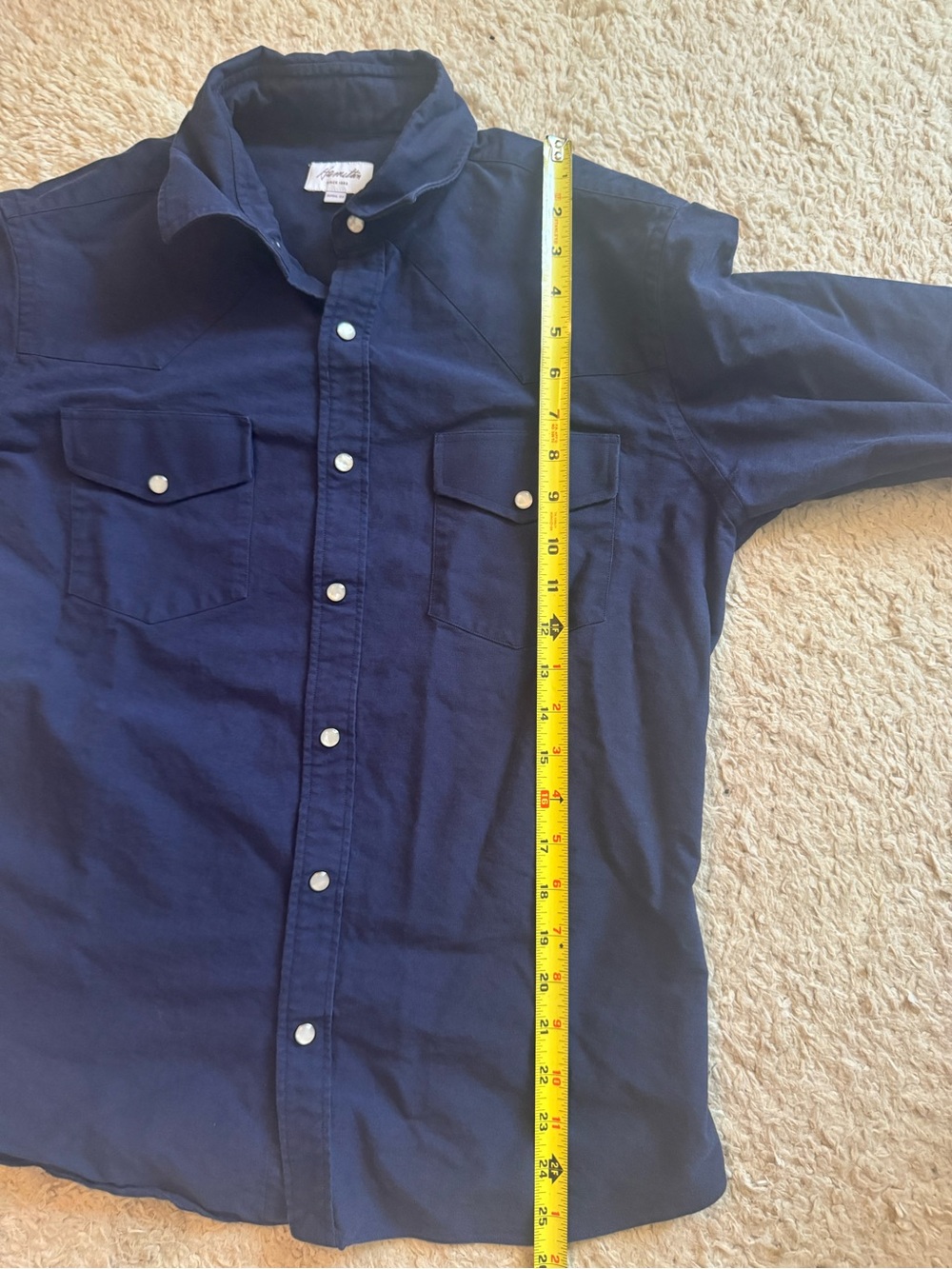 Hamilton pearl snap button down - Picture 5 of 9